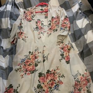 Cute cardigan. Floor length